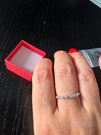 Anello stelline scintilante 925