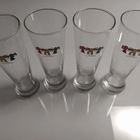 4  bicchieri da birra alti  ( Keith Haring),  0,5L