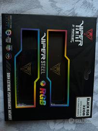 Viper ram 32gb ddr4 3600hz rgb