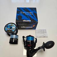 Mulinello Okuma Ceymar CXT-65 con doppia bobina 