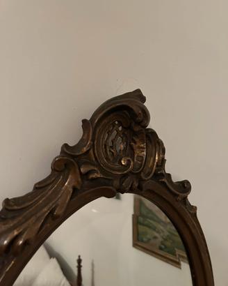 Coppia antichi specchi in legno