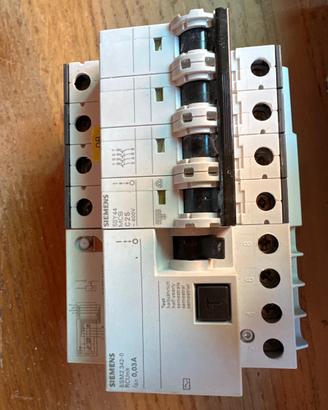 Siemens interruttore magnetotermico differenziale