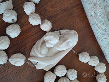 rosario in resina lavorato