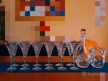 Set di bichiera in cristallo