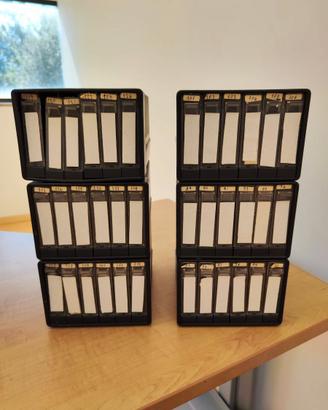 Porta Cassette VHS 10 pezzi