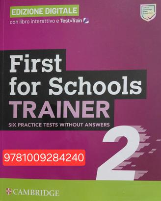 libro corso  Cambridge B2. ISBN 978 1 009 28434