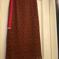 Gonna TWIN-SET  in pizzo macramè