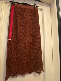 Gonna TWIN-SET  in pizzo macramè