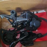 Cambio shimano XT , gabbia lunga.