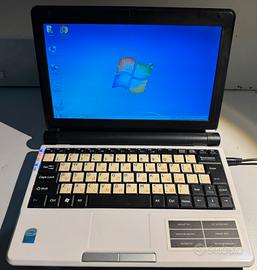 Notebook 10.2”/Intel D425 1.79Ghz/1GB/64GB SSD