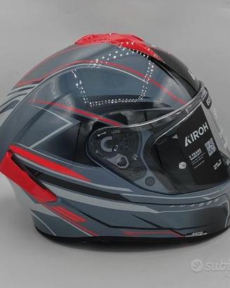 Casco Airoh Spark 2 Shadow rosso gloss TG. XS-S-M