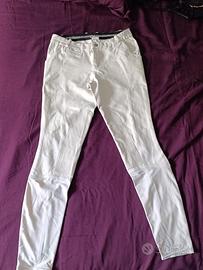 2 pantaloni concorso uomo equitazione 