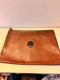 Borsa pochette trussardi marrone
