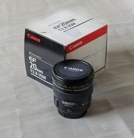 Canon EF 20mm f/2,8 usm - come nuovo