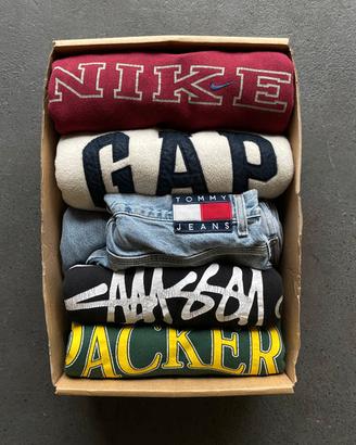 Box Lotto Abbligiamento Vintage Firmato Lusso 1Kg