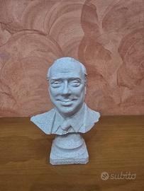 Busto di Silvio Berlusconi in 3D – PLA Marble
