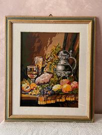 Qradro Mezzopunto con Cornice