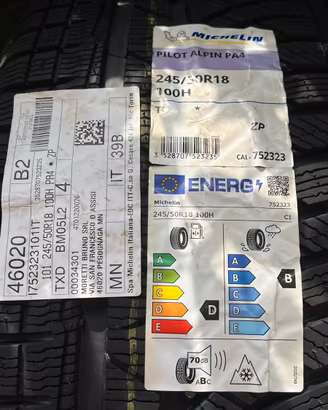 Pneumatici invernali Michelin 245 50 r18 100h