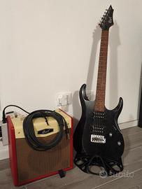 Chitarra + Amplificatore Cort e Pedale Synister
