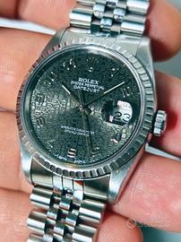 Rolex DJ 36 16220 zigrinata  jubilee 1993 full ITA