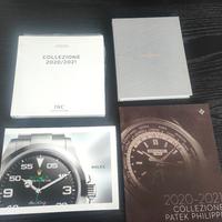 cataloghi patek Rolex iwc vacheron nuovi
