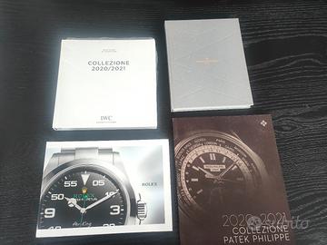 cataloghi patek Rolex iwc vacheron nuovi