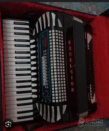 Fisarmonica excelsior 120 bassi midi