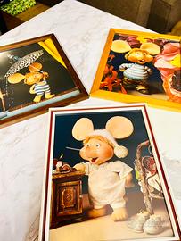 1 Quadri vintage Topo Gigio di Maria Perego