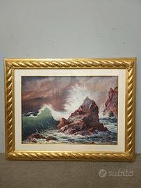 Quadro mare, serigrafia Giovanni Francesco Gonzaga