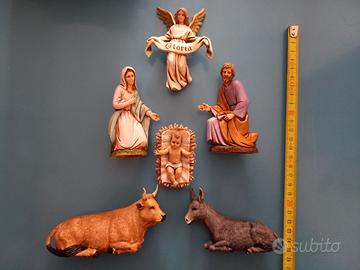 Statuine per presepe Landi Moranduzzo cm12 nuove