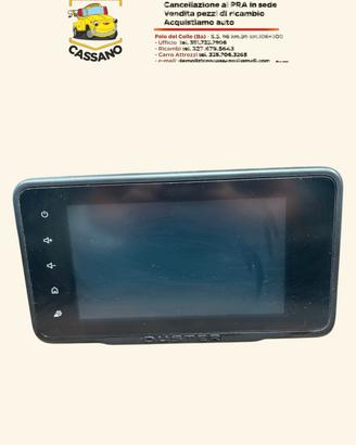 DISPLAY MULTIFUNZIONE NAVIGATORE DACIA DUSTER ANNO
