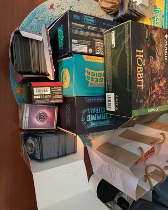 Lotto carte Pokémon +magic the gathering.