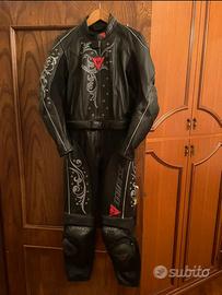 Tuta moto donna divisibile Dainese