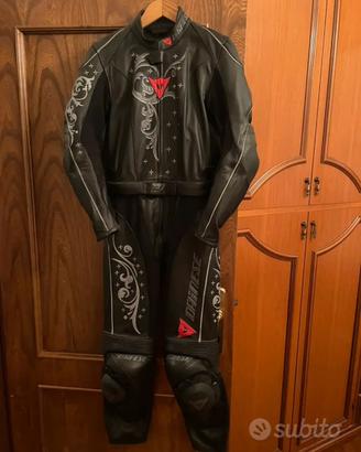 Tuta moto donna divisibile Dainese