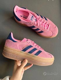 Scarpe casual Adidas coda blu rosa