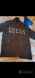 Felpa Guess uomo con zip, Tg M