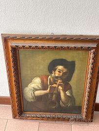 Riproduzione di quadro “il pifferaio”