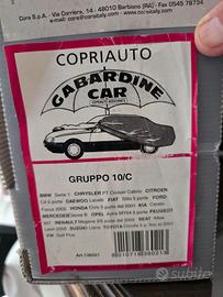 Telo copriauto cappotta auto