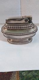 Accendino d'argento Ronson Queen Anne anni 60