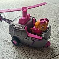 Paw Patrol Skye con veicolo elicottero