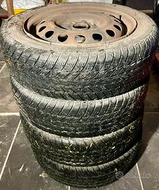 Gomme e cerchi Aygo / C1 / Peugeout 107 155 65 r14