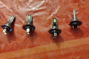 4 lampadine a led H7 per fari auto 