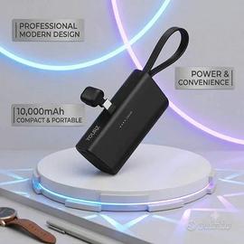 Power Bank 5000mAh USB-C Batteria Esterna Nuova