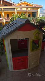 casetta smoby con cucina e accessori