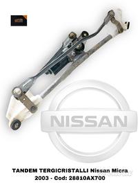 TANDEM TERGICRISTALLO NISSAN Micra 3° Serie Benzi
