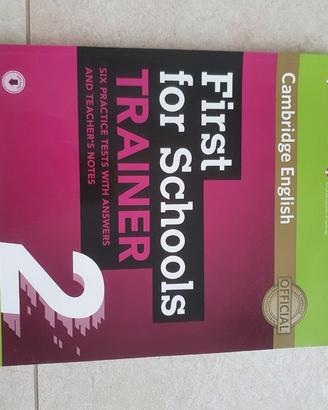 First for School ISBN 9781108380911