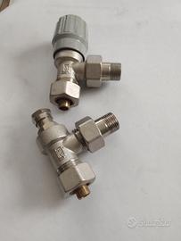 10 coppie Valvole+detentore attacco polietilene