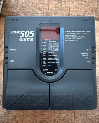 Zoom 505 Guitar – Multieffetto digitale chitarra