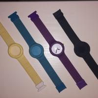 Orologio hip hop con 4 cambi cinturino