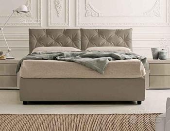 Letto imbottito con contenitore